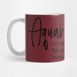 Aquarius astrology horoscope Mug